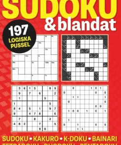 Sudoku & blandat (röd)