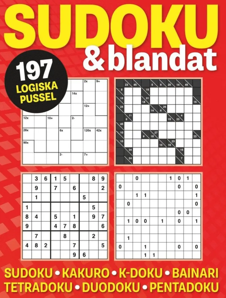 Sudoku & blandat (röd)