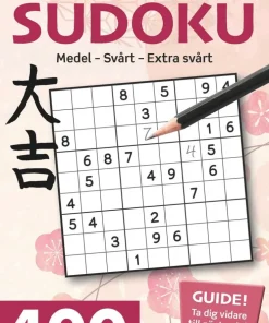 Sudoku : medel, svårt, extra svårt, det bästa från Tankesport