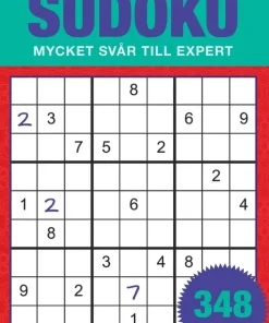 Sudoku : Mycket Svår till expert