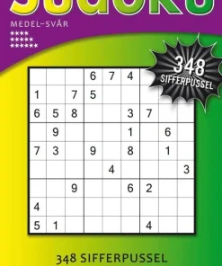 Sudoku medel-svår (lila)