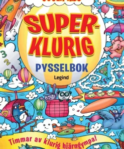 Superklurig pysselbok : Timmar av klurig hjärngympa!