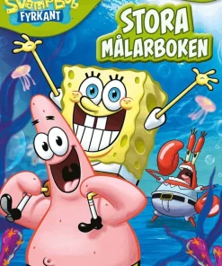 SvampBob Fyrkant. Stora målarboken