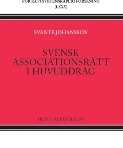 Svensk associationsrätt i huvuddrag