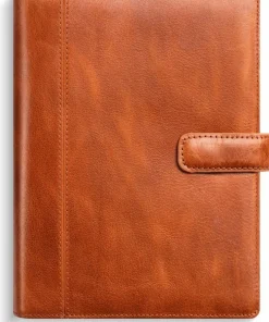 Systemkalender Regent skinn brun