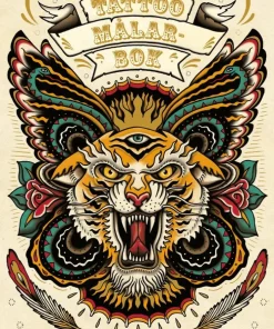 Tattoo : målarbok
