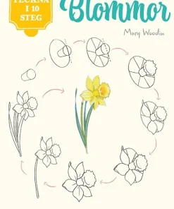 Teckna i 10 steg. Blommor