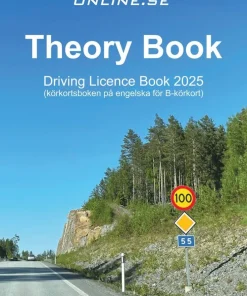 Theory Book : Driving Licence Book 2025 (körkortsboken på engelska för B-körkort)