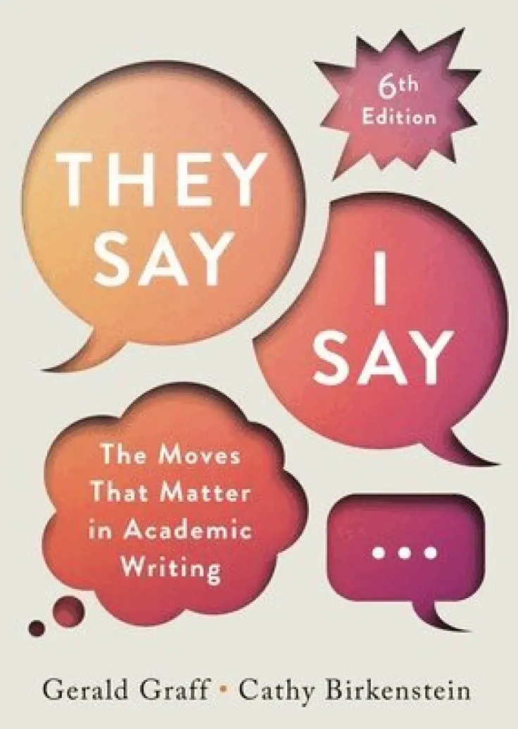They Say / I Say