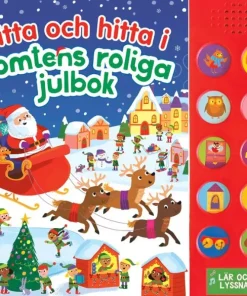 Titta och hitta i Tomtens roliga julbok : med 10 ljudknappar