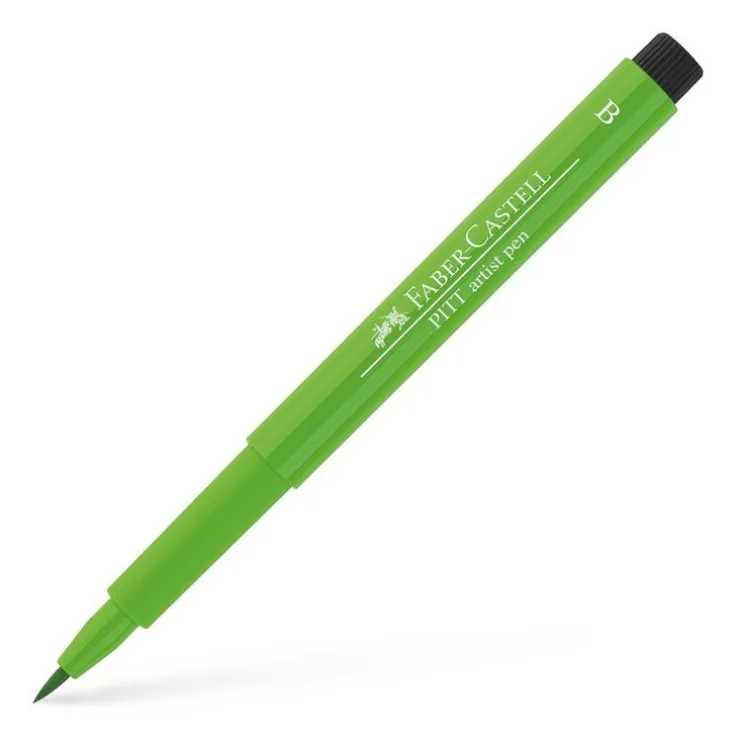 Tuschpenna PITT Artist Pen B lövgrön