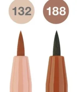 Tuschpenna PITT Artist Pen Brush 6-pack porträtt