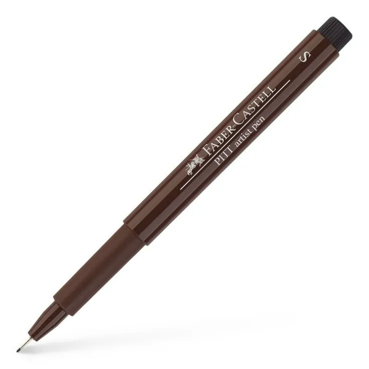 Tuschpenna PITT Artist Pen S mörk sepia