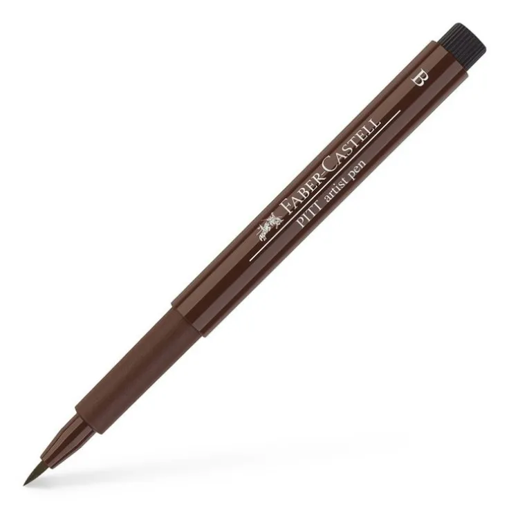 Tuschpenna PITT Artist Pen B mörk sepia