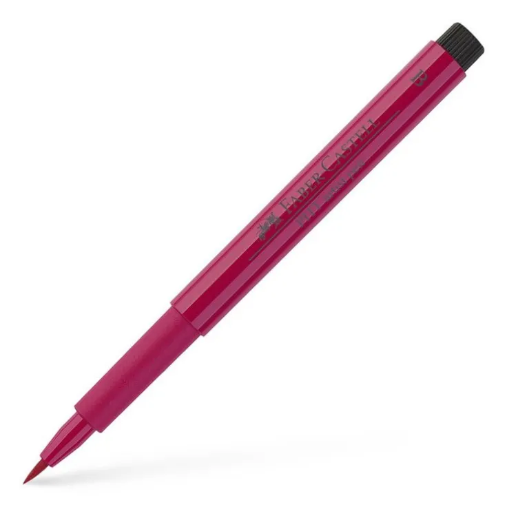 Tuschpenna PITT Artist Pen B mörkrosa
