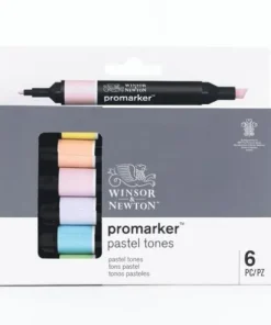 Tuschpenna Promarker 6 Pastel tones