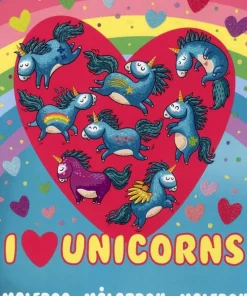 Unicorns Målarbok