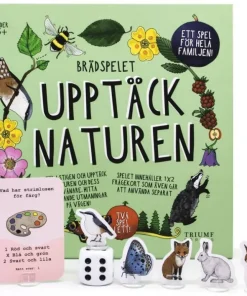 Upptäck naturen - Familjespel + bok!