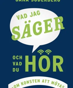 Vad jag säger, vad du hör : om konsten att mötas