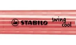 Överstrykningspenna Stabilo Swing Cool röd