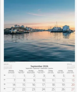 Väggkalender 2026 Beautiful Sweden
