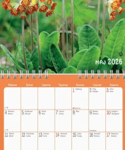 Väggkalender 2026 Blommor