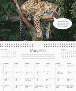 Väggkalender 2025 Djurkul