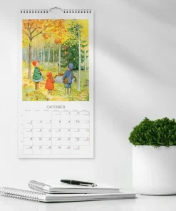 Väggkalender 2026 Elsa Beskow