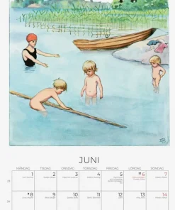 Väggkalender 2026 Elsa Beskow