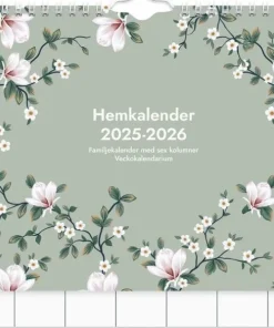 Väggkalender 2025-2026 Hemkalendern