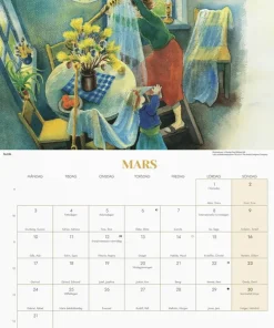 Väggkalender 2025 Ilon Wikland