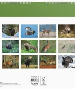 Väggkalender 2025 Jaktkalender