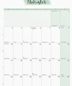 Väggkalender 2025 Life Organizer