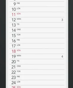 Väggkalender 2026 Lilla Miljökalendern Elegant