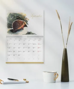 Väggkalender 2026 Naturalmanacka