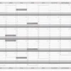 Väggkalender 2025 Årsplan 5-pack