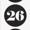 Väggkalender 2026 Simple