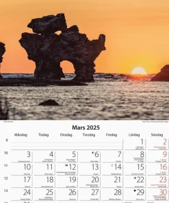 Väggkalender 2025 Svenska kusten