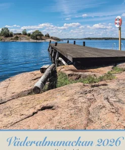 Väggkalender 2026 Väderalmanackan