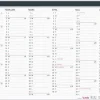 Väggkalender 2025 Väggblad Elegant 420x297mm