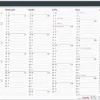 Väggkalender 2026 Väggblad Elegant 420x297mm