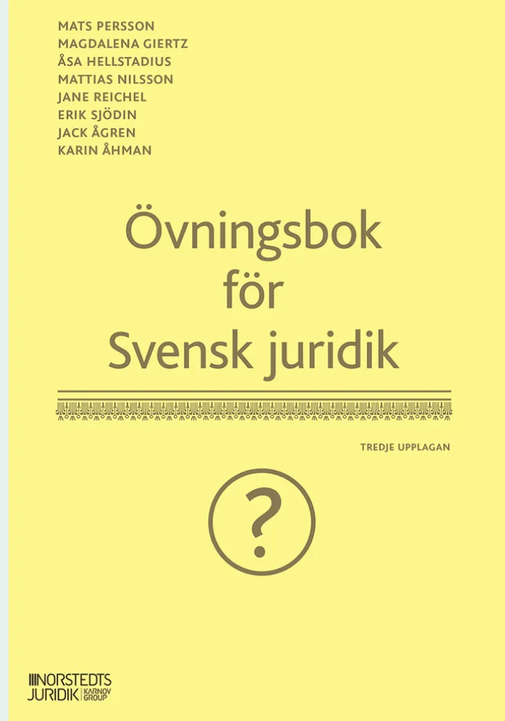 Övningsbok för Svensk juridik